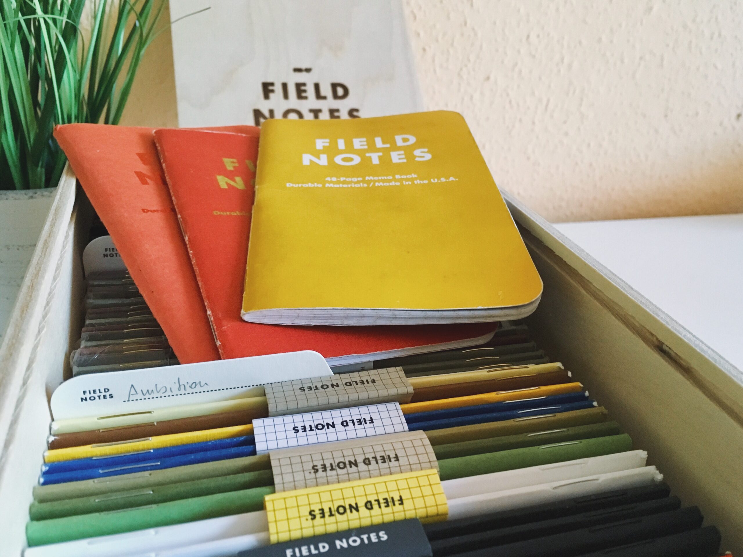 Field Notes, Notebooks & Memo Books