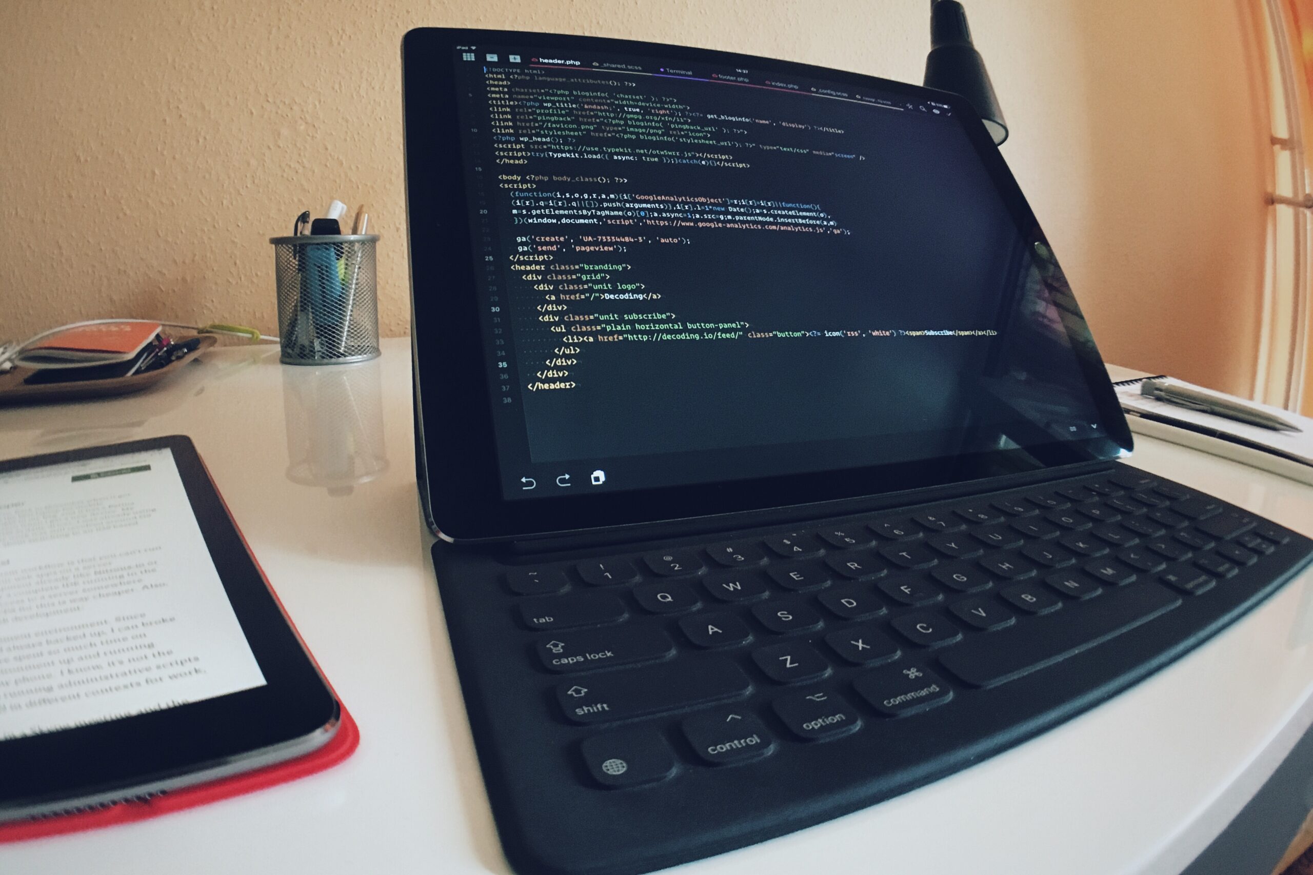 Using Ipad Pro As A Web Developer Decoding